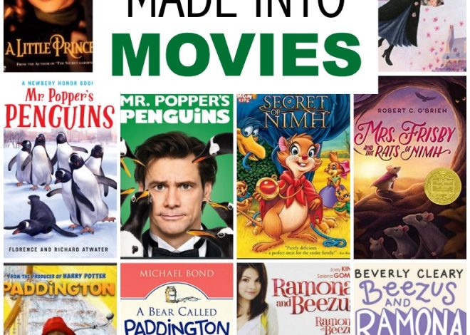 35+ Children’s Books Made into Movies