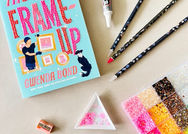 How to Bedazzle a Book Cover