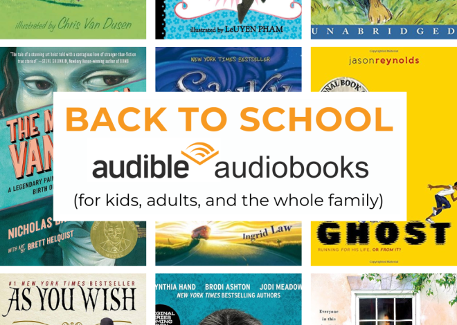 Audible Audiobooks for Back to School