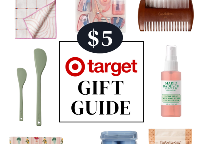 A Target Sneak Preview of the $5 Gift Guide