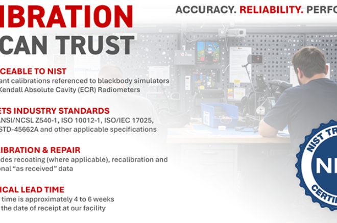 Factory Calibration & Repair Services for Heat Flux Sensors & Radiometers